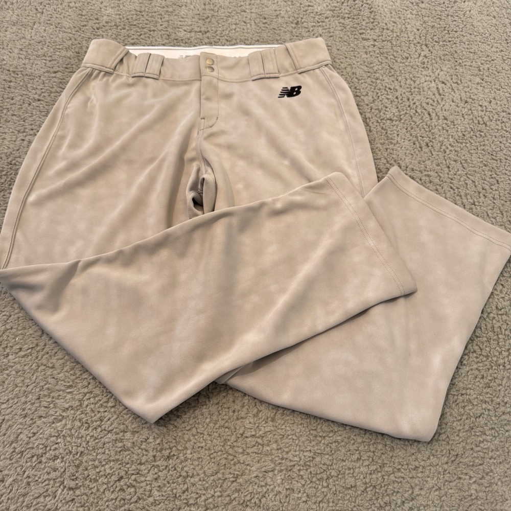 New Balance 2000 Baseball Softball Coach Pants Men's Extra Large Gray Team Issue